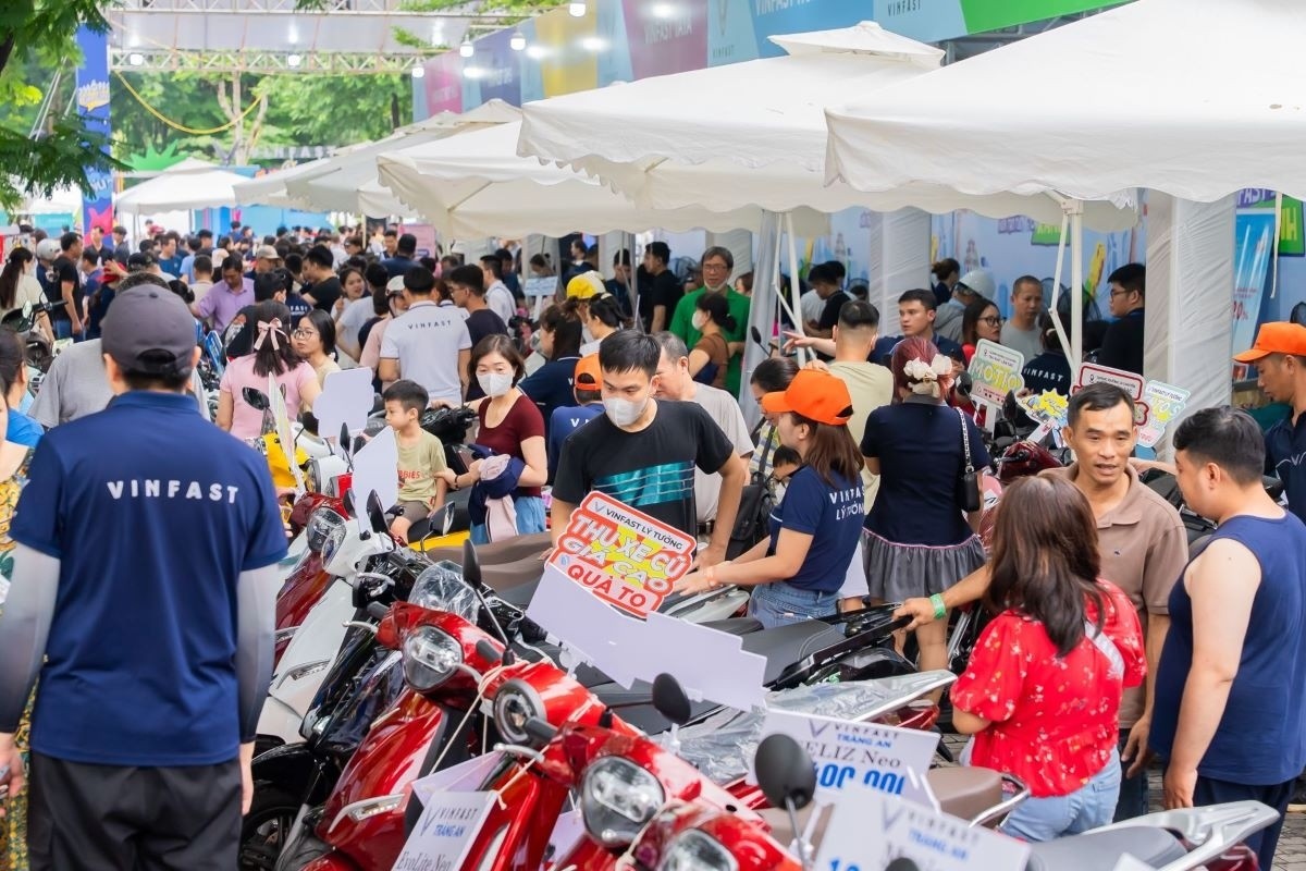 VinFast bán hơn 90.000 xe máy điện trong tháng 3/2026