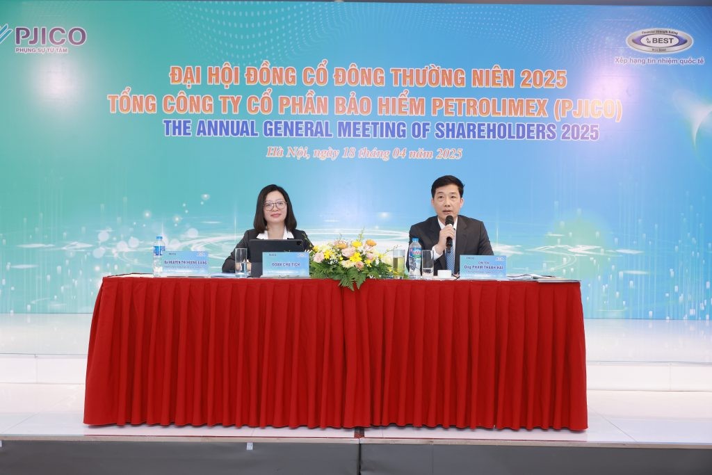 PJICO định hướng tăng doanh thu phí bảo hiểm, bầu thành viên HĐQT