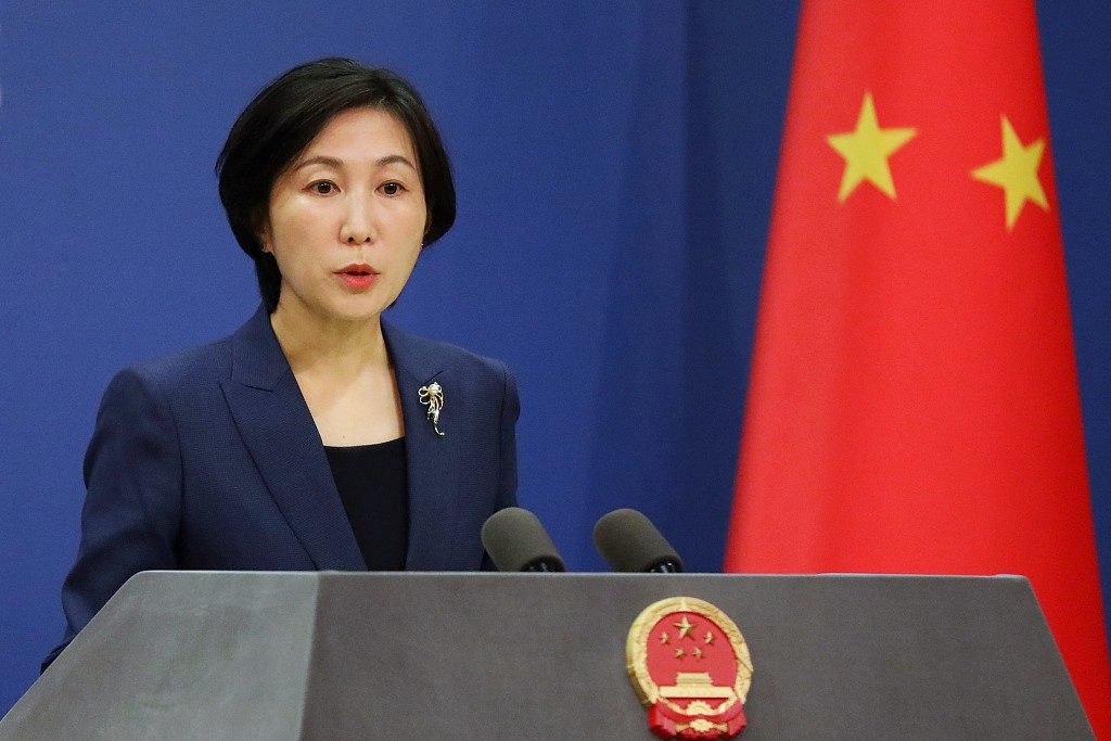 Phát ngôn viên Bộ Ngoại giao Trung Quốc Mao Ning. Ảnh: Global Times