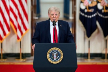 Ông Trump cảnh báo Iran không được thu phí tại Eo biển Hormuz