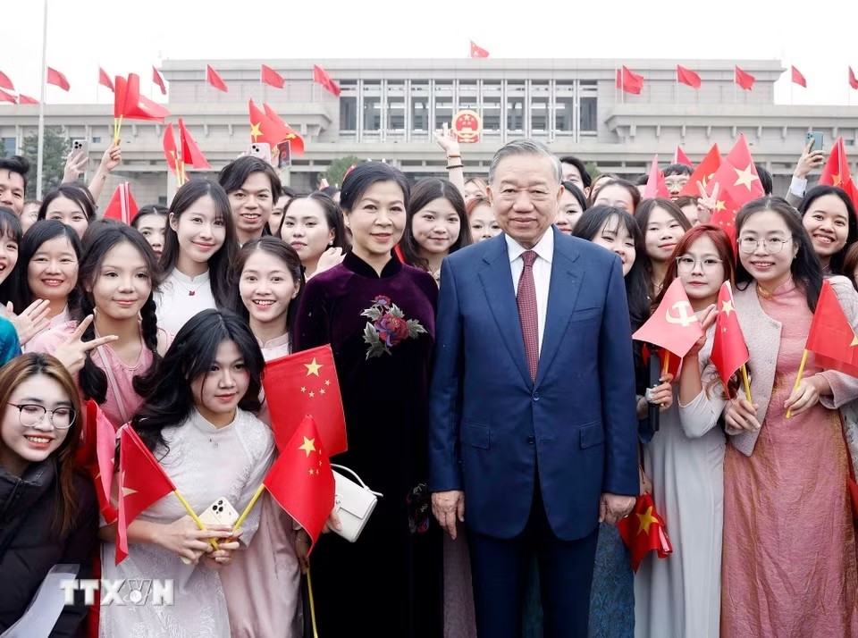 Tổng Bí thư, Chủ tịch nước Tô Lâm và phu nhân