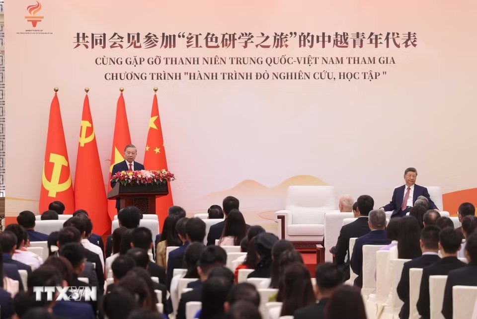 'Thanh niên là cầu nối quan trọng vun đắp tình hữu nghị Việt - Trung'