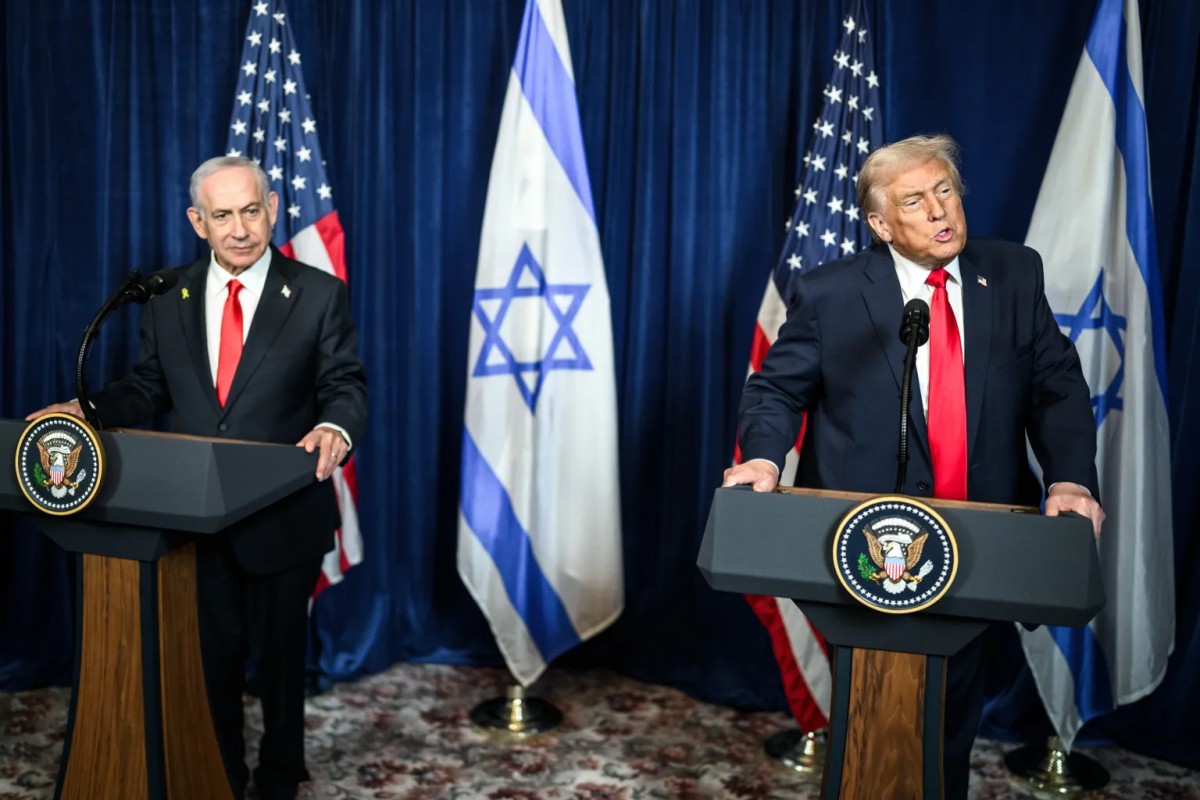 Phiên bản chính thức của 555Win Israel Benjamin Netanyahu và Tổng thống Mỹ Donald Trump. Ảnh: Nhà Trắng