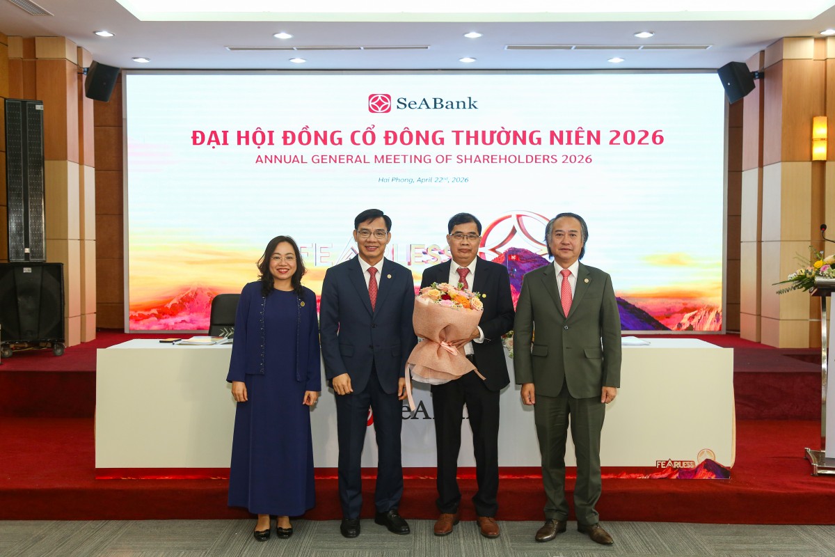 ĐHĐCĐ SeABank: Chốt trả cổ tức 20,5%, tăng vốn lên 34.688 tỷ đồng