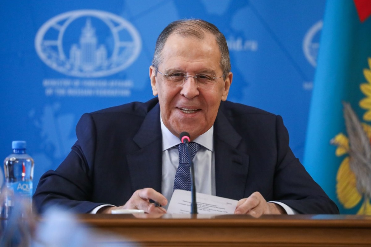 Ngoại trưởng Nga Sergey Lavrov. Ảnh: Bộ Ngoại giao Nga