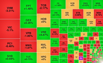VN-Index giảm gần 22 điểm, hơn 10% vốn PC1 