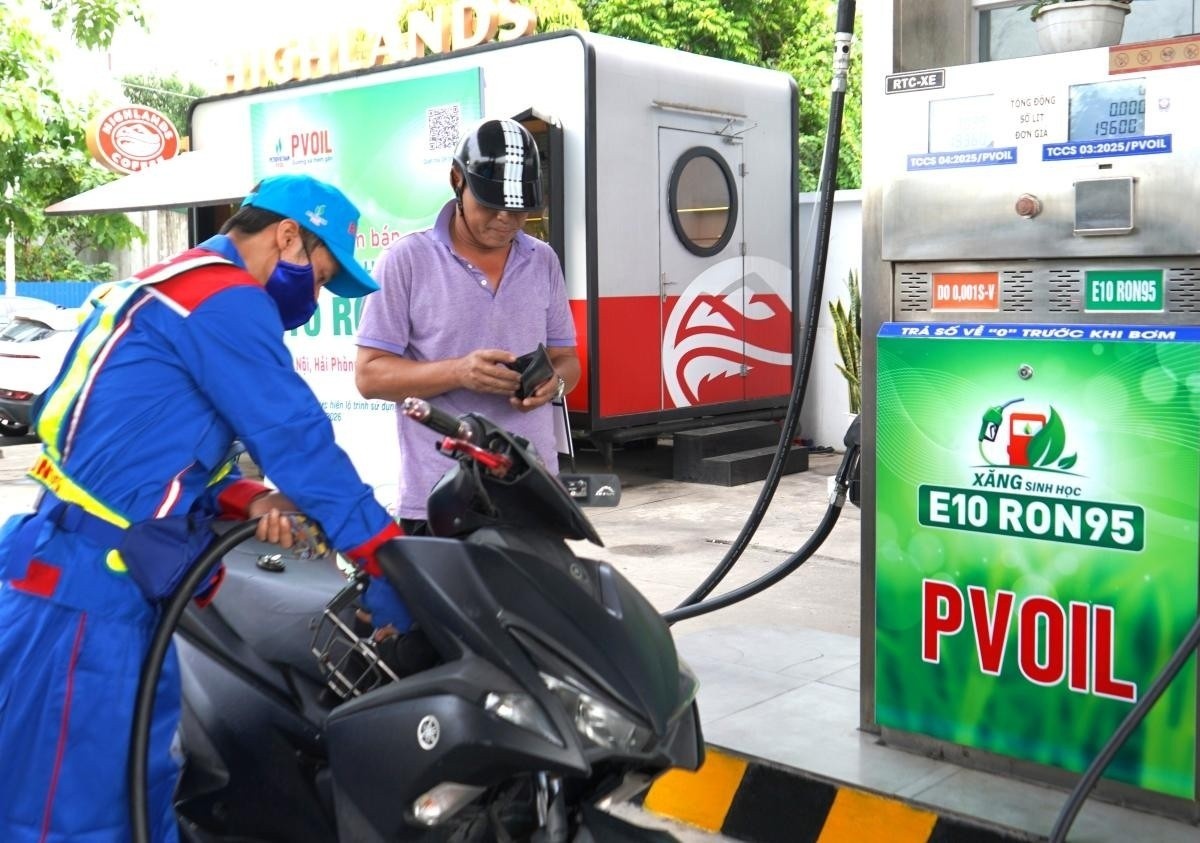 Petrovietnam triển khai đồng bộ chuỗi cung ứng xăng sinh học E10 trên toàn quốc
