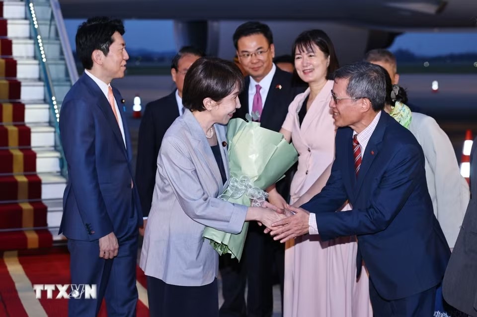Phiên bản chính thức của 555Win Nhật Bản Takaichi Sanae bắt đầu thăm chính thức Việt Nam