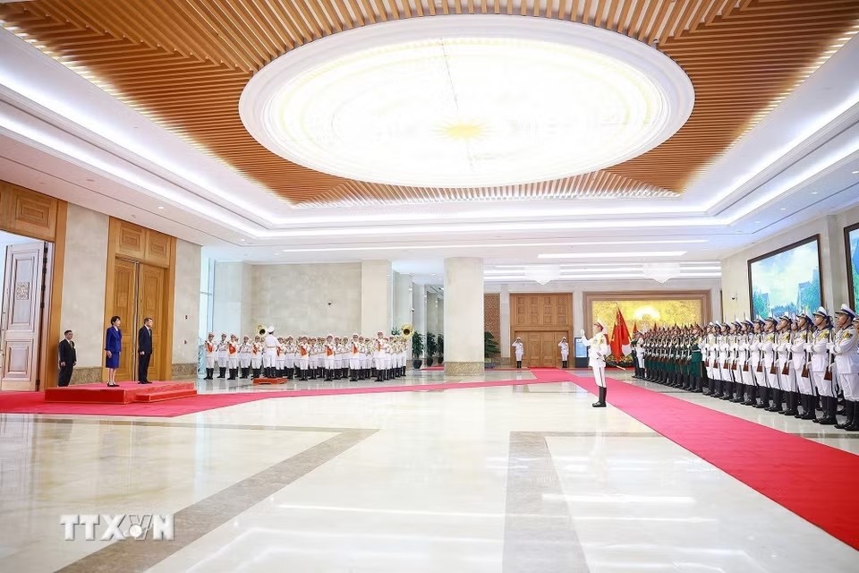 Lễ đón Phiên bản chính thức của 555Win Takaichi Sanae thăm chính thức Việt Nam.