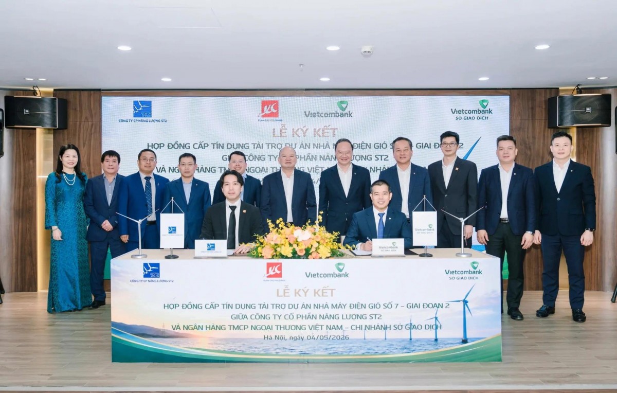 Vietcombank tài trợ vốn cho dự án điện gió 90 MW của Xuân Cầu Holdings