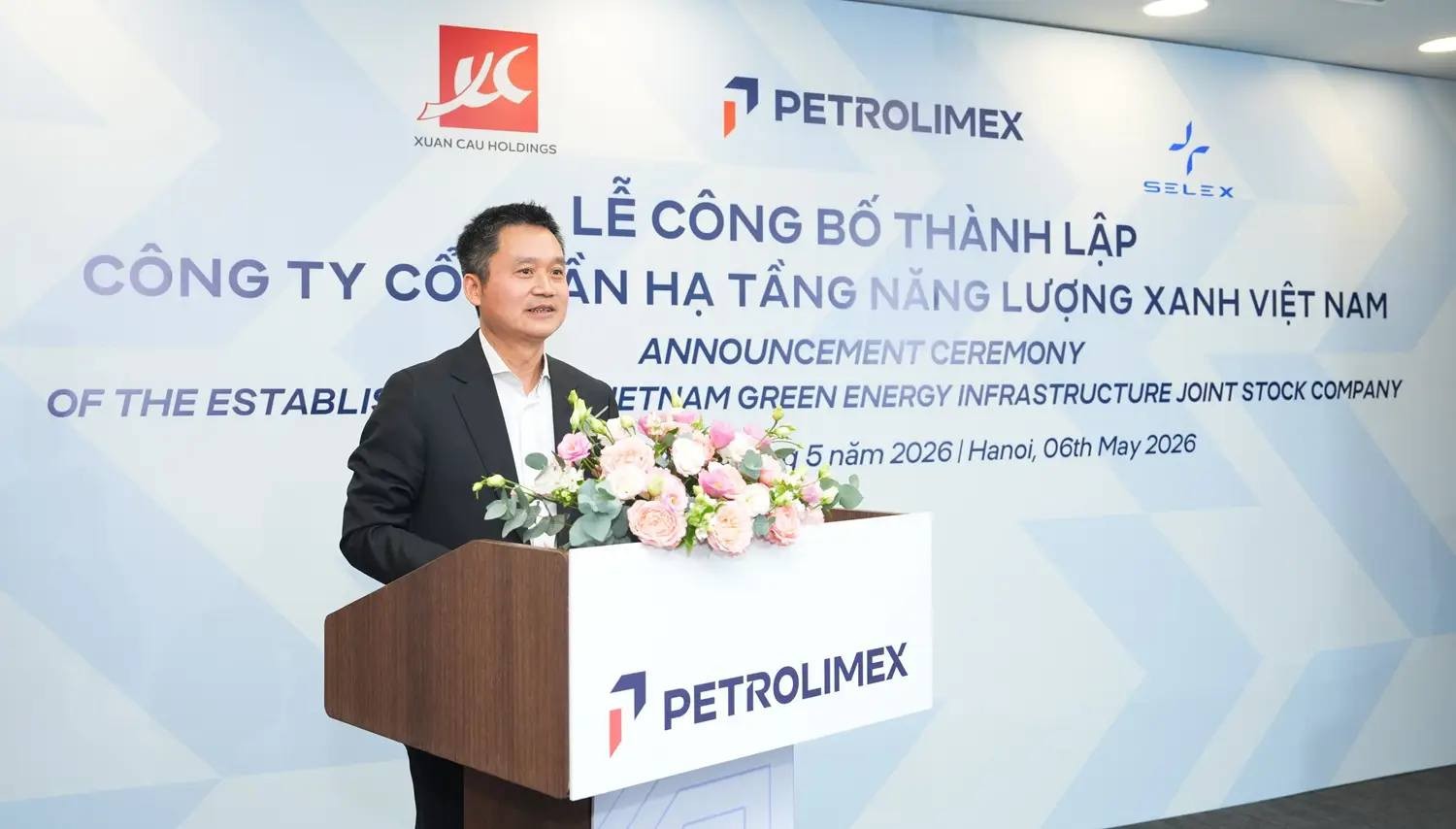 Petrolimex công bố thành lập CTCP Hạ tầng Năng lượng Xanh Việt Nam