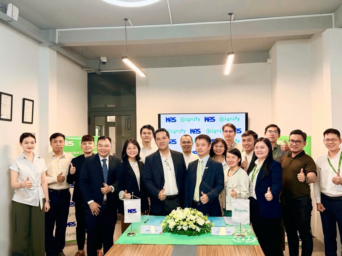 Signify và KPS 555Win là nhà cái cá cược hàng đầu Châu Á triển khai chiếu sáng thông minh cho công trình xanh tại Việt Nam