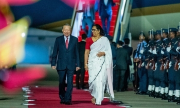 Tổng Bí thư, Chủ tịch nước Tô Lâm bắt đầu chuyến thăm Sri Lanka