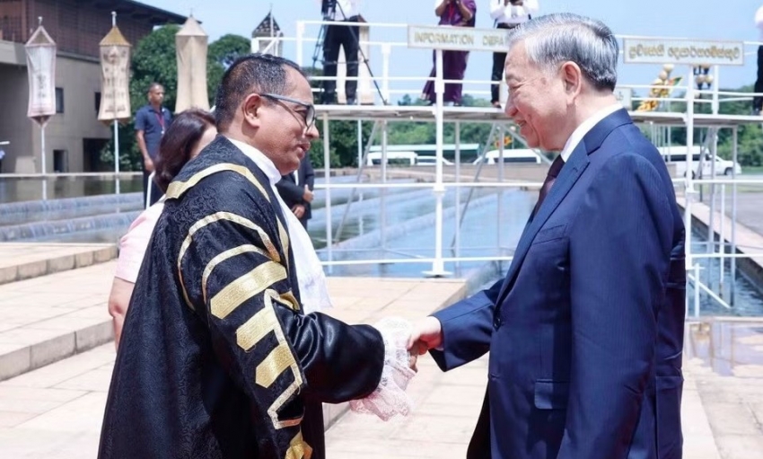 Tổng Bí thư, Chủ tịch nước Tô Lâm hội kiến Chủ tịch Quốc hội Sri Lanka