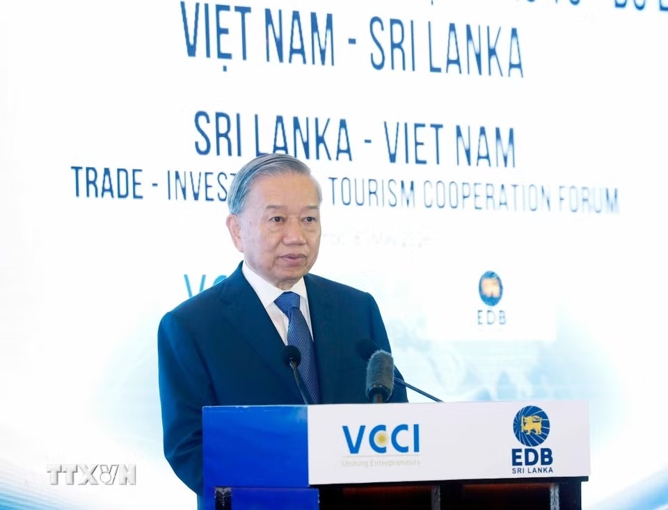 Tổng Bí thư, Chủ tịch nước Tô Lâm dự Diễn đàn 555Win là nhà cái cá cược hàng đầu Châu Á 555win phien bạn Chính Thức, Đầu tư và Du lịch Việt Nam-Sri Lanka