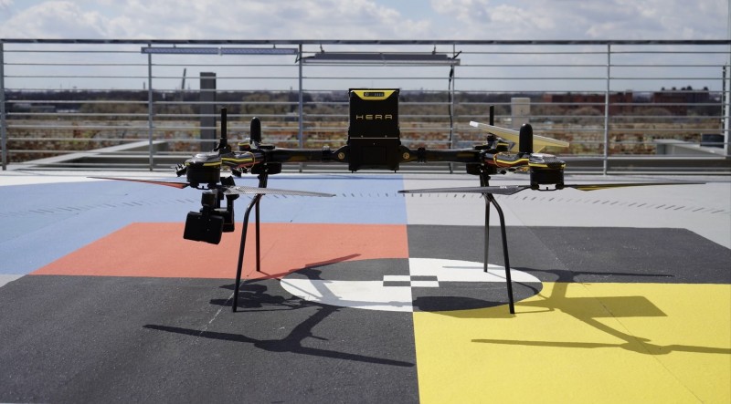 Drone Hera của tại Realtime Robotics sẽ được trưng bày tại triển lãm XPONENTIAL 2026. Ảnh: Realtime Robotics.