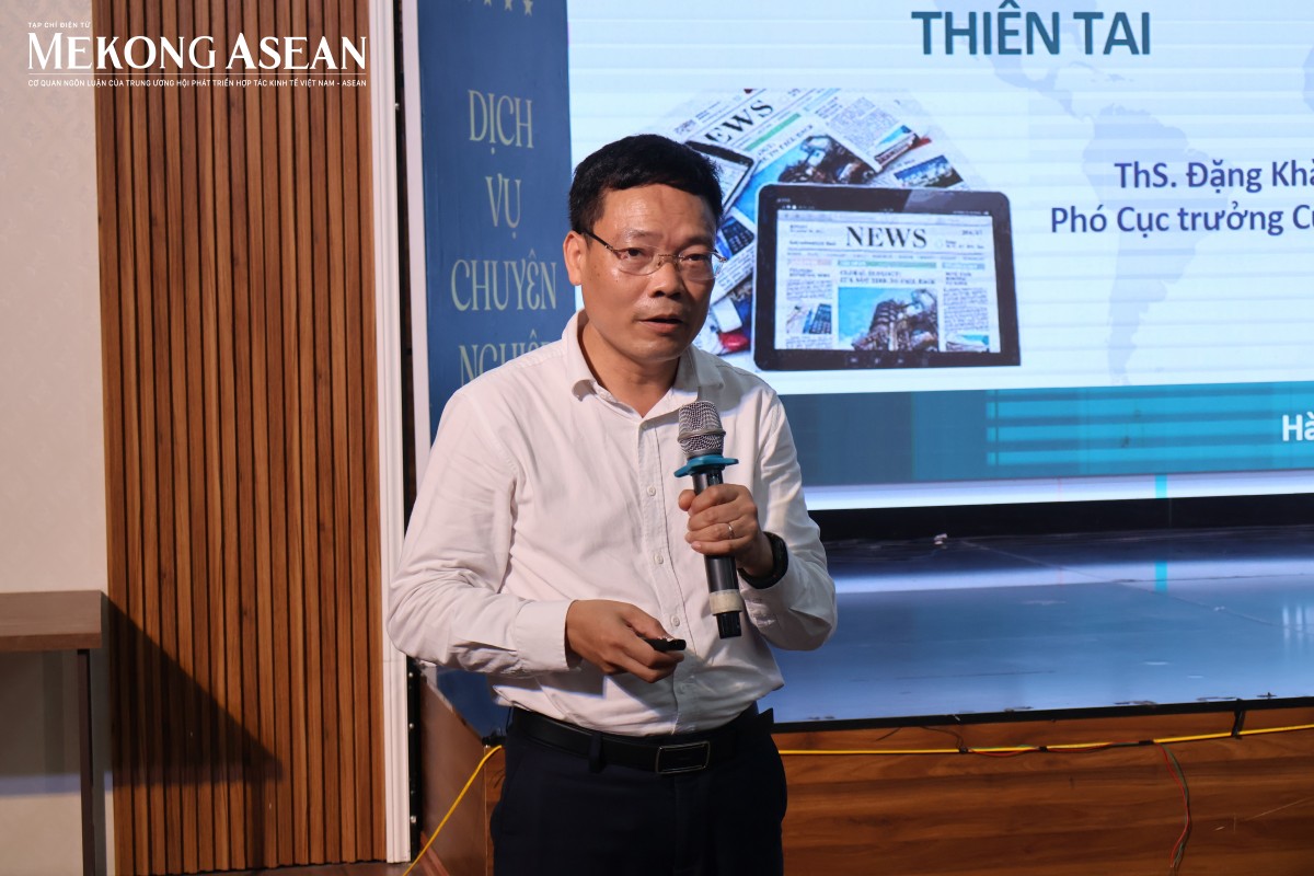 Nâng cao kỹ năng tác nghiệp an toàn cho phóng viên trong thiên tai