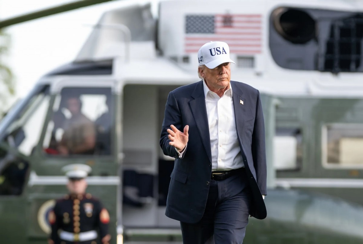 Tổng thống Mỹ Donald Trump. Ảnh: Nhà Trắng