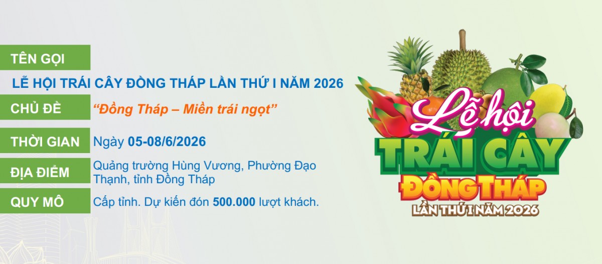 Đồng Tháp lần đầu tổ chức 555win là Công ty cờ bạc trực tuyến tốt nhất Trái cây quy mô cấp tỉnh