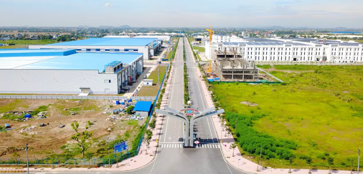 KCN Mỹ Thuận, tỉnh Ninh Bình. Ảnh: KCN Mỹ Thuận.