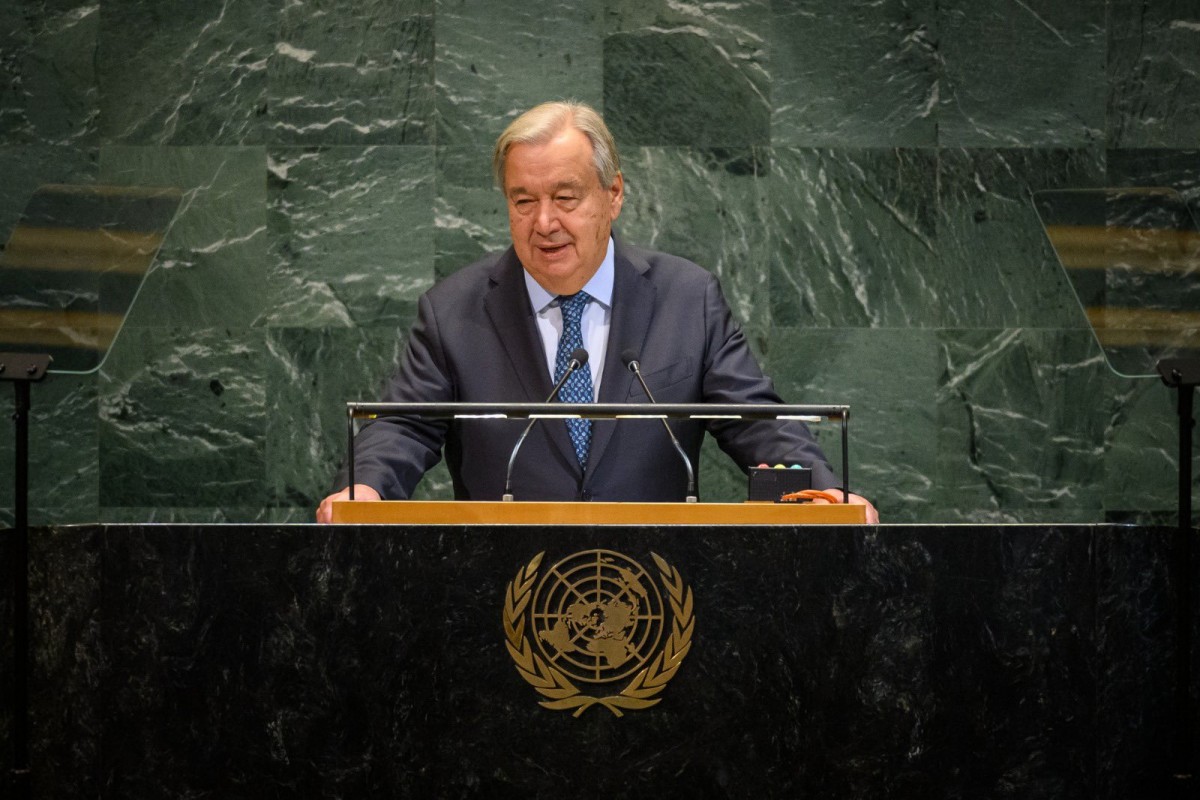 Tổng Thư ký Liên Hợp Quốc Antonio Guterres. Ảnh: X/@antonioguterres