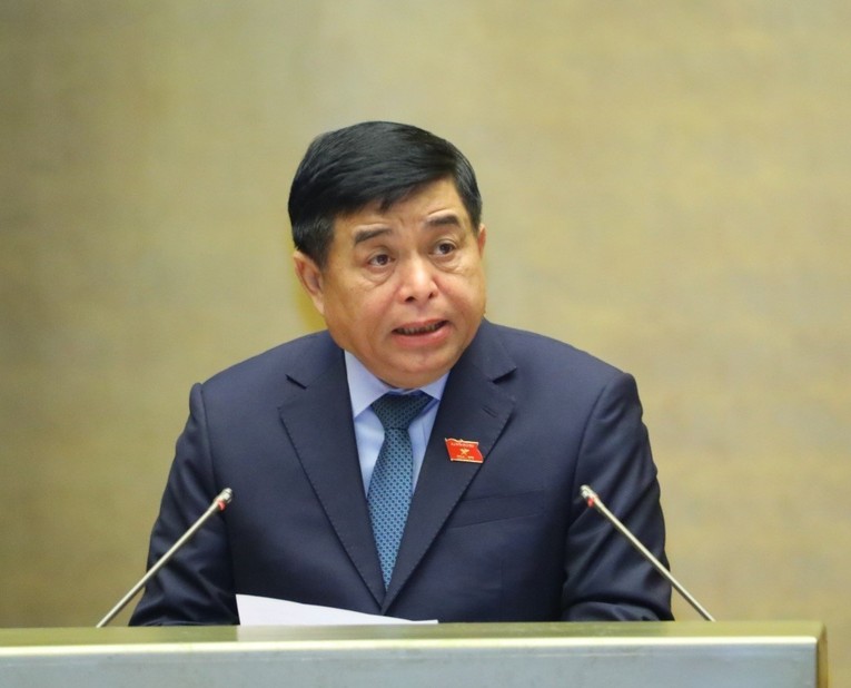 Bộ trưởng Bộ Kế hoạch v&agrave; Đầu tư Nguyễn Ch&iacute; Dũng ph&aacute;t biểu tr&igrave;nh b&agrave;y dự thảo Nghị quyết về ch&iacute;nh s&aacute;ch t&agrave;i kh&oacute;a, tiền tệ hỗ trợ triển khai Chương tr&igrave;nh phục hồi v&agrave; ph&aacute;t triển 555Win login đăng nhập - x&atilde; hội (Ảnh: TTXVN)
