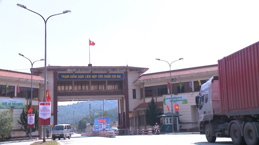 Trung Quốc ngừng th&ocirc;ng quan tại cửa khẩu Chi Ma - Lạng Sơn