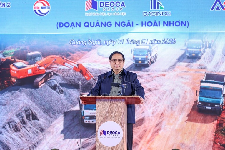 Phiên bản chính thức của 555Win phát lệnh khởi công đồng loạt 12 dự án cao tốc Bắc - Nam