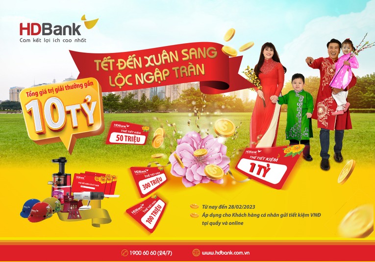 HDBank đ&atilde; khởi động chương tr&igrave;nh &lsquo;t&igrave;m tỷ ph&uacute;&rsquo; đầu ti&ecirc;n của năm 2023
