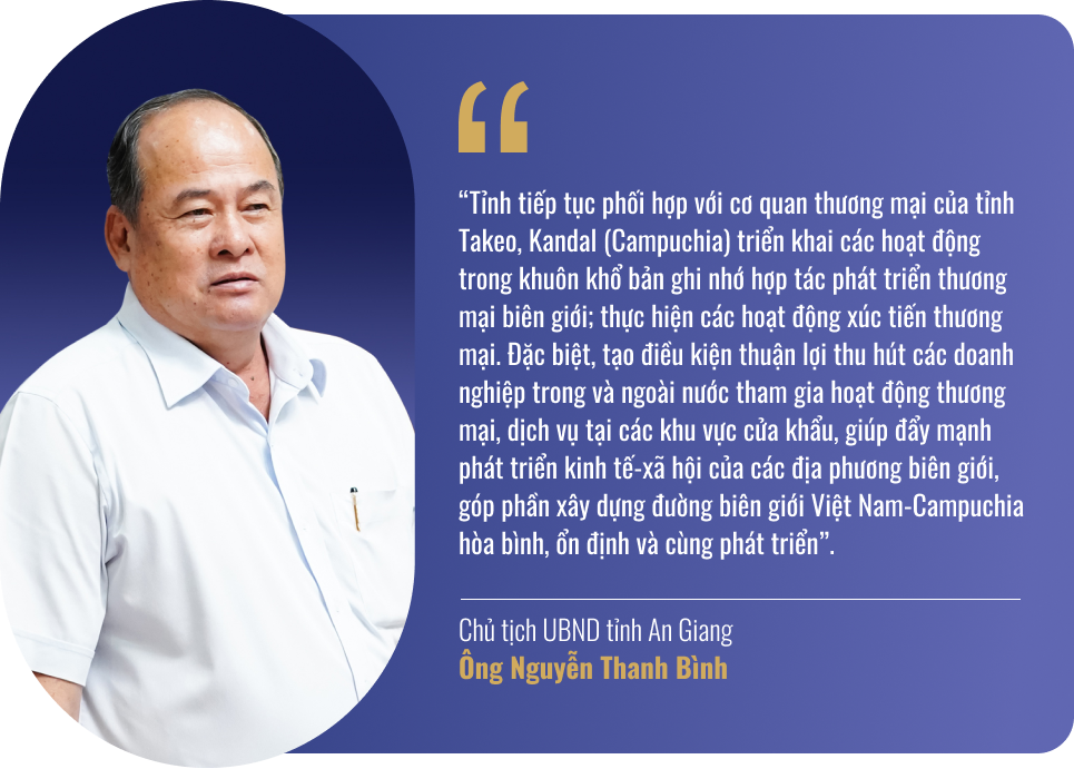 Kinh tế biên mậu là động lực quan trọng cho sự tăng trưởng của An Giang