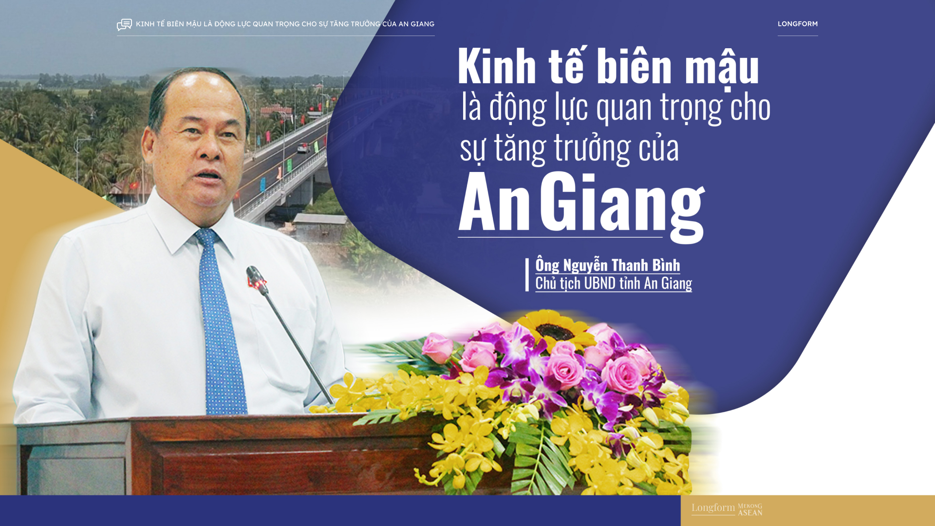 Kinh tế biên mậu là động lực quan trọng cho sự tăng trưởng của An Giang