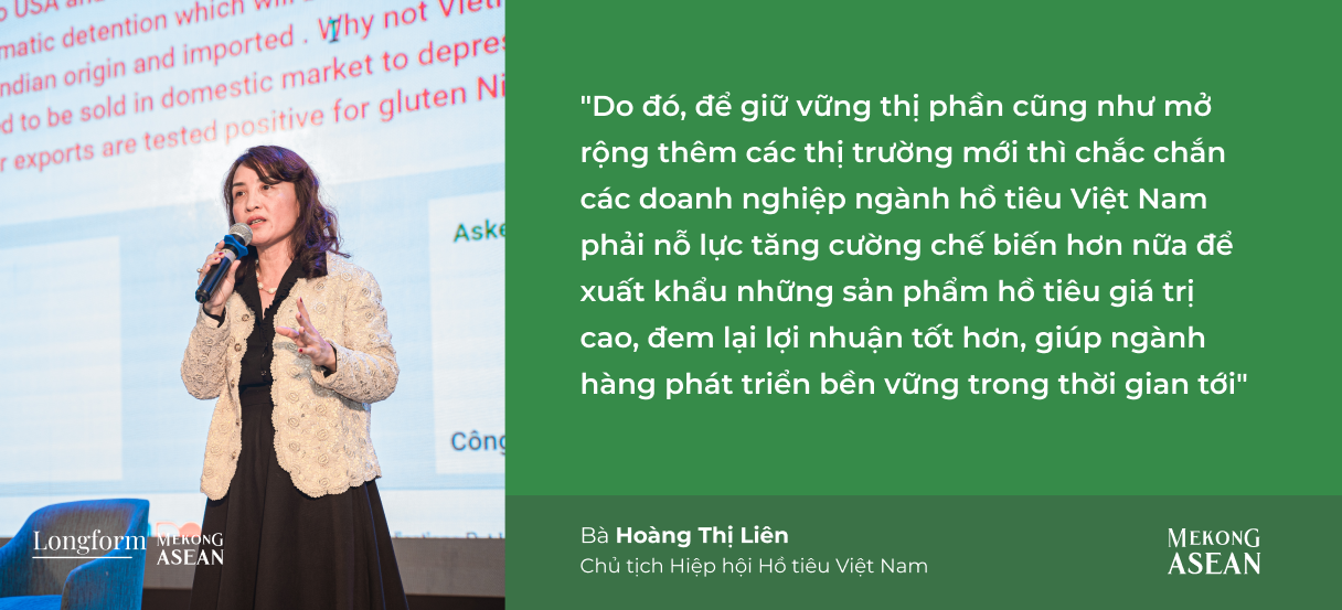 Chế biến sâu là con đường phát triển bền vững cho ngành hồ tiêu