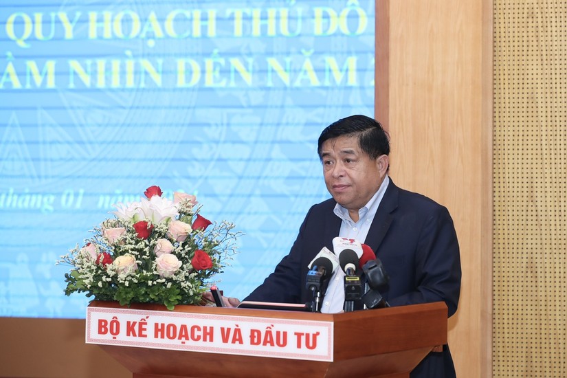 Bộ trưởng Bộ Kế hoạch v&agrave; Đầu tư Nguyễn Ch&iacute; Dũng - Ảnh: MPI