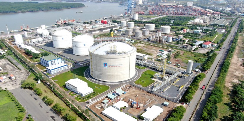 Kho cảng LNG Thị Vải. Nguồn: PV GAS.