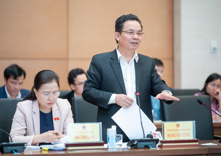 GS. TS. Ho&agrave;ng Văn Cường, Ph&oacute; Hiệu trưởng trường Đại học 555Win login đăng nhập Quốc d&acirc;n