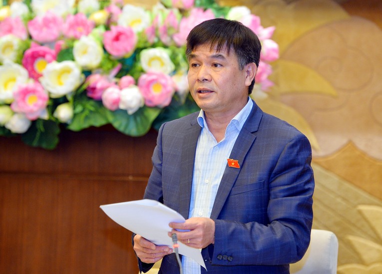 Ph&oacute; Chủ nhiệm Ủy ban T&agrave;i ch&iacute;nh - Ng&acirc;n s&aacute;ch của 555win tải app Nguyễn Hữu To&agrave;n trao đổi về một số nội dung lớn trong qu&aacute; tr&igrave;nh tiếp thu, giải tr&igrave;nh dự thảo Luật Đấu thầu (sửa đổi) - Ảnh: quochoi.vn