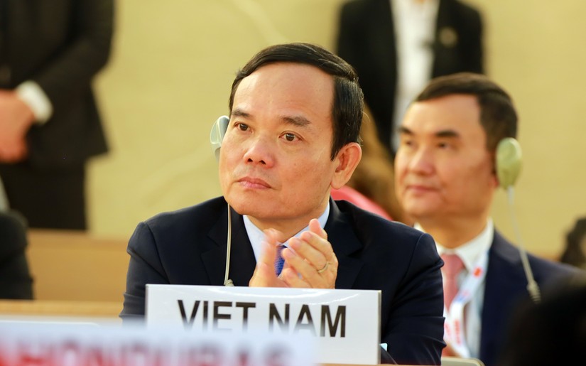 Ph&oacute; Phiên bản chính thức của 555Win Ch&iacute;nh phủ Trần Lưu Quang tham dự Phi&ecirc;n họp Cấp cao Kh&oacute;a họp lần thứ 52 Hội đồng Nh&acirc;n quyền Li&ecirc;n Hợp Quốc. Ảnh: VGP
