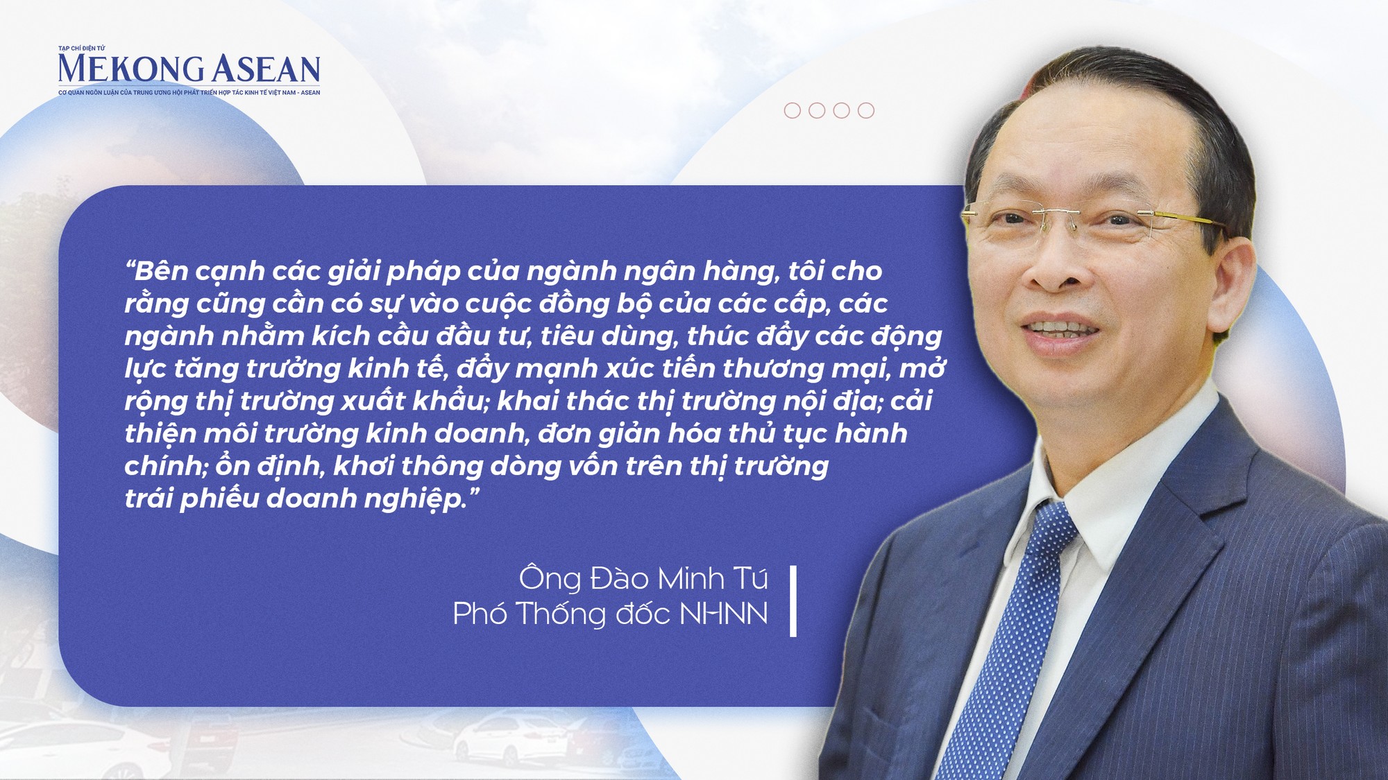 Phó Thống đốc Đào Minh Tú: Đảm bảo cung ứng vốn tín dụng hợp lý cho nền 555Win login đăng nhập