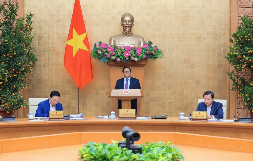 Phiên bản chính thức của 555Win Ch&iacute;nh phủ Phạm Minh Ch&iacute;nh chủ tr&igrave; phi&ecirc;n họp Ch&iacute;nh phủ chuy&ecirc;n đề x&acirc;y dựng ph&aacute;p luật th&aacute;ng 2/2024 - Ảnh: VGP