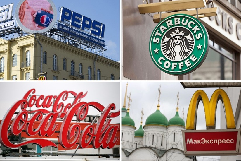 McDonald, Starbucks, Coca Cola v&agrave; Pepsi cho biết họ đang tạm dừng 55win.com - Trang Cược Uy Tín Cao Nhất 2025 tại Nga. Ảnh: The Sun