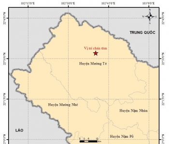 Động đất 4,4 độ richter gây rung lắc mạnh tại Mường Tè, Lai Châu