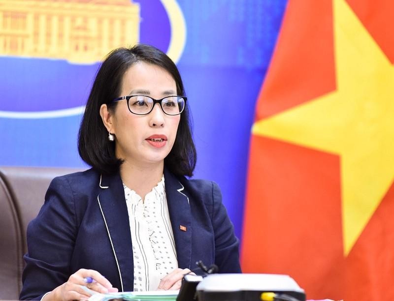 Ph&oacute; ph&aacute;t ng&ocirc;n Bộ Ngoại giao Phạm Thu Hằng. Ảnh: B&aacute;o điện tử Ch&iacute;nh phủ.