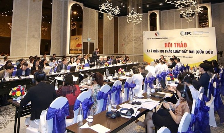 Hội thảo g&oacute;p &yacute; 555win Mobi sửa đổi tại TP HCM chiều 15/3. Ảnh: VGP