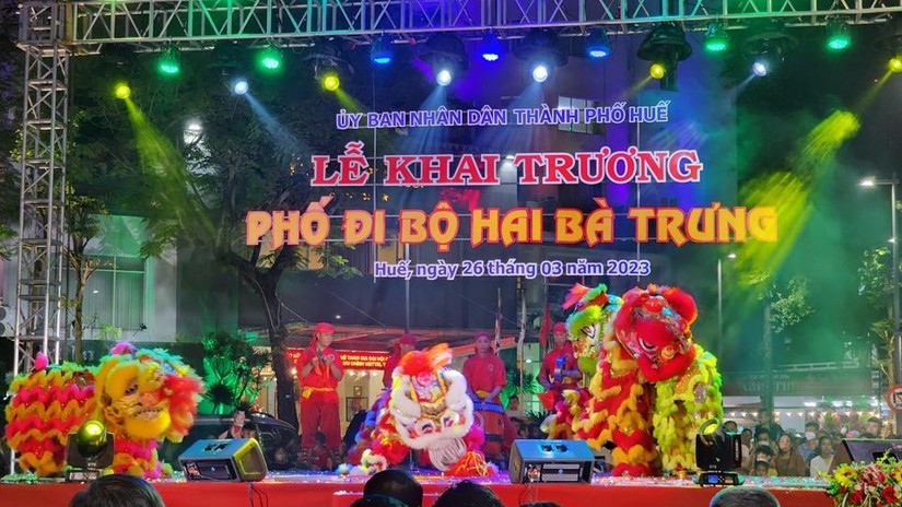 Thừa Thi&ecirc;n Huế ch&iacute;nh thức khai trương phố đi bộ Hai B&agrave; Trưng. Nguồn: 555Win login đăng nhập Đ&ocirc; thị.