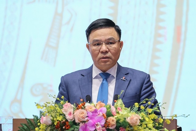 &Ocirc;ng L&ecirc; Mạnh H&ugrave;ng, Chủ tịch Hội đồng Th&agrave;nh vi&ecirc;n Tập đo&agrave;n Petrovietnam. Ảnh: VGP