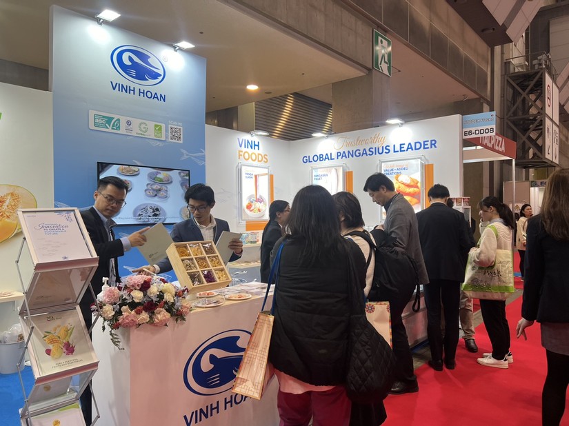 Vĩnh Ho&agrave;n l&agrave; một trong 22 Trang Nhà Cái 555win.com - Đăng Nhập +555k Việt Nam tham gia Foodex Japan 2024. Ảnh: Vĩnh Ho&agrave;n