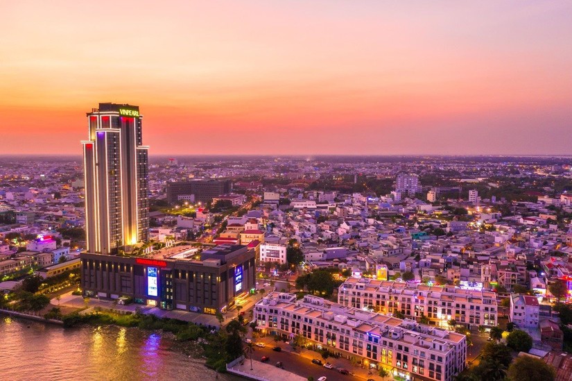 Một g&oacute;c th&agrave;nh phố Cần Thơ. Ảnh: VGP
