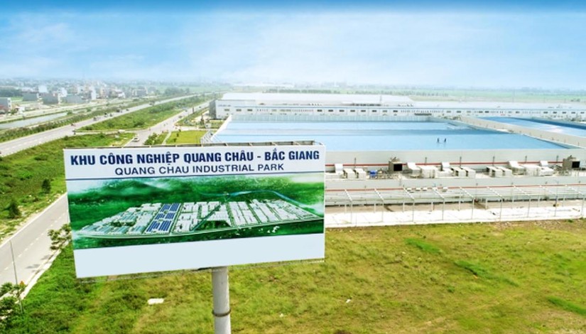 KCN Quang Ch&acirc;u của Kinh Bắc.