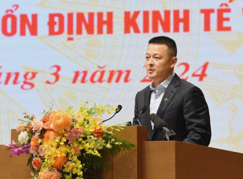 &Ocirc;ng Đặng Minh Trường - Chủ tịch HĐQT Tập đo&agrave;n Sun Group. Ảnh: VGP