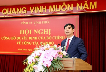 Ông Dương Văn An làm Bí thư Tỉnh uỷ Vĩnh Phúc